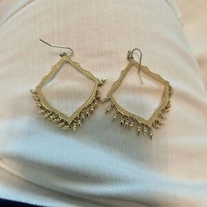 Kendra Scott gold Lacey earrings